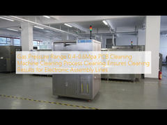 Rango de presión de gas 0.4-0.6Mpa Máquina de limpieza de PCB Proceso de limpieza La limpieza asegura los resultados de limpieza para las líneas de montaje electrónico