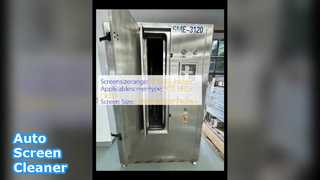 Limpiador de pantalla OLED de 10 a 65 pulgadas con enjuague automático